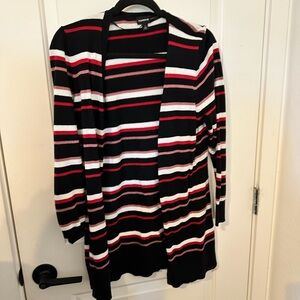 Torrid Multicolor Striped Cardigan